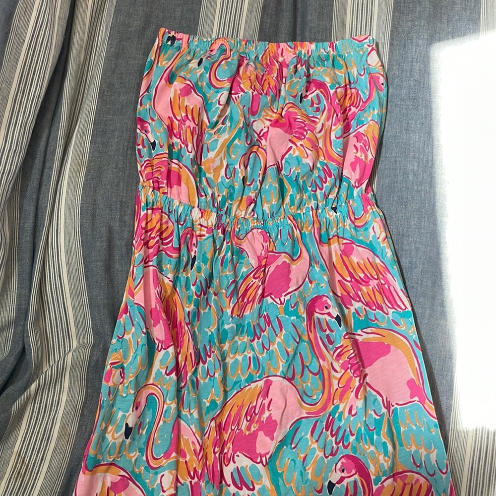 Strapless Lilly Pulitzer Maxi Dress